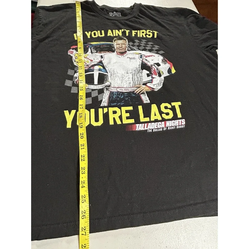 TALLADEGA NIGHTS The Ballad Of Ricky Bobby T-Shirt MENS XL Will‎ Farrel